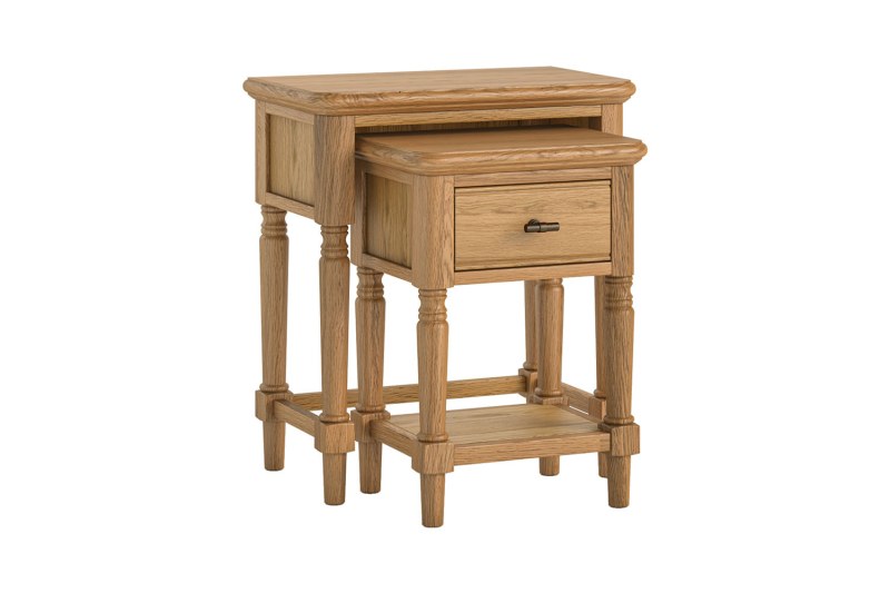 Verona Oak Nest of Tables Verona Oak Nest of Tables