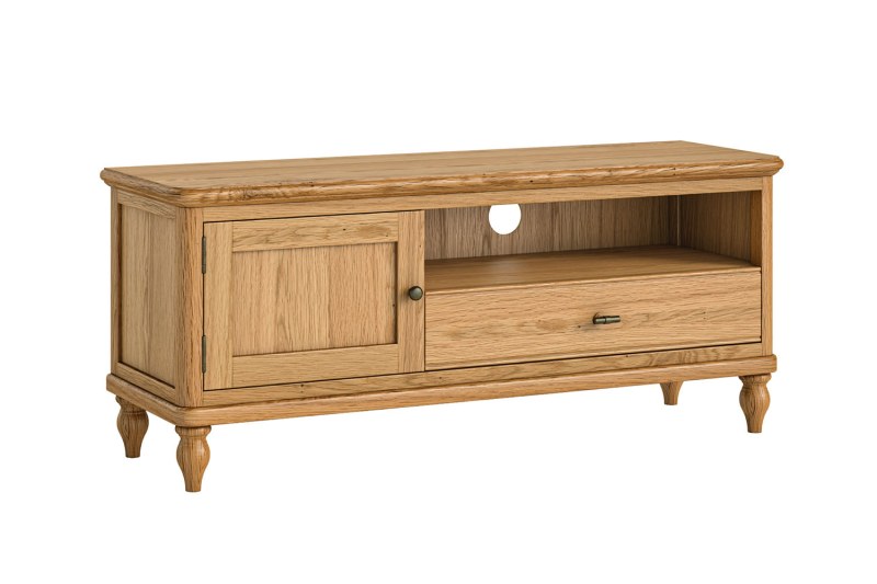 Verona Oak 120cm Small TV Unit Verona Oak 120cm Small TV Unit