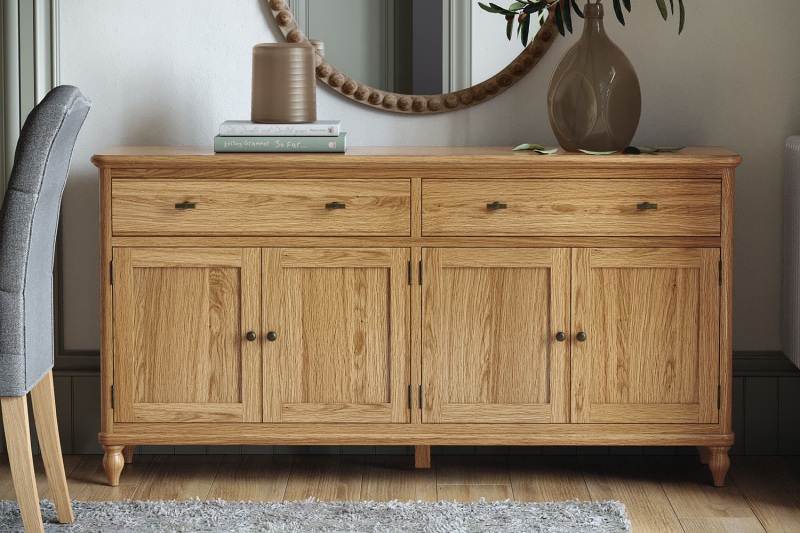 Verona Oak Large Sideboard Verona Oak Large Sideboard
