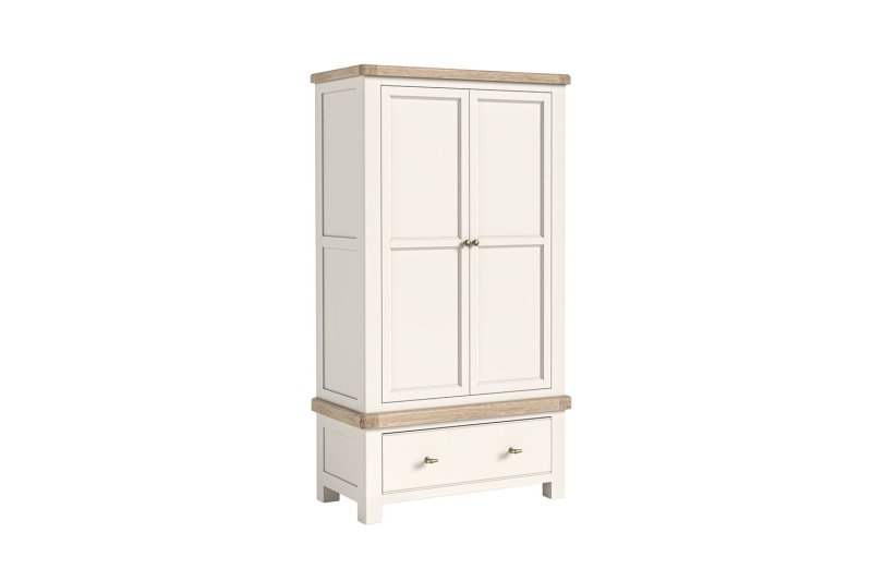 Windsor Country Oak Painted Double Wardrobe Windsor Country Oak Painted Double Wardrobe