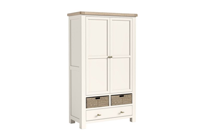 Windsor Country Oak Painted Kitchen Larder Unit Windsor Country Oak Painted Kitchen Larder Unit