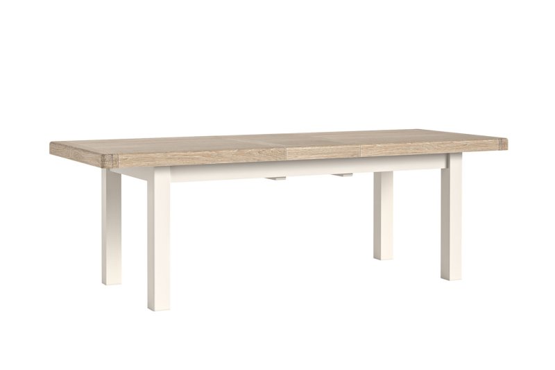 Windsor Country Oak Painted Large 200-245cm Ext Dining Table Windsor Country Oak Painted Large 200-245cm Ext Dining Table