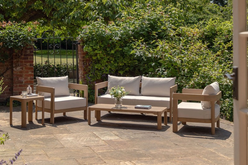 Gallery Direct Madeira Outdoor Garden Lounge Set Gallery Direct Madeira Outdoor Garden Lounge Set