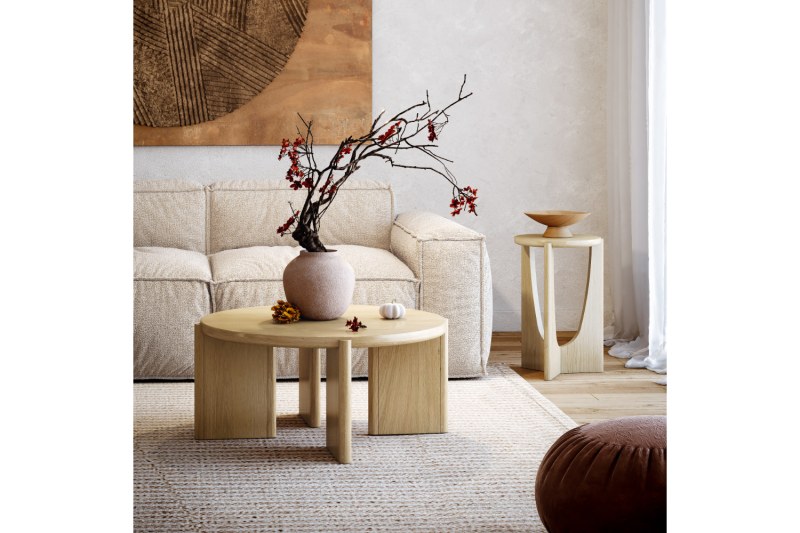 Cara Oak Coffee Table Cara Oak Coffee Table