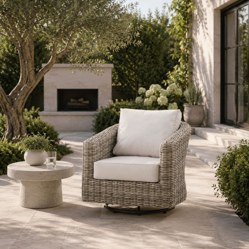 Gallery Direct Ragusa Outdoor Garden Swivel Chair Gallery Direct Ragusa Outdoor Garden Swivel Chair