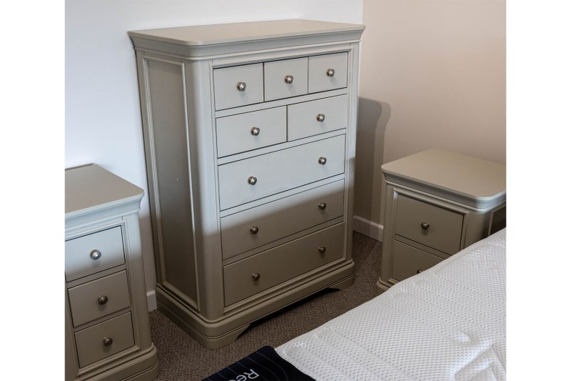 Ex-Display Liskeard - Mabel 8 Drawer Tall Chest Of Drawers Ex-Display Liskeard - Mabel 8 Drawer Tall Chest Of Drawers