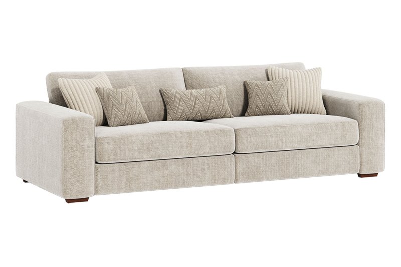 Hanley 4 Seater Sofa (2 Pieces) Hanley 4 Seater Sofa (2 Pieces)