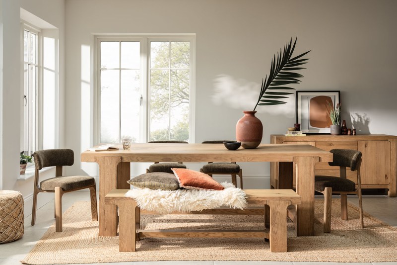 Wyatt Reclaimed Oak 230cm Dining Table Wyatt Reclaimed Oak 230cm Dining Table