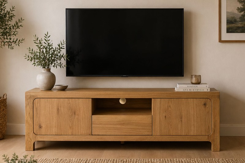 Wyatt Reclaimed Oak TV Unit Wyatt Reclaimed Oak TV Unit