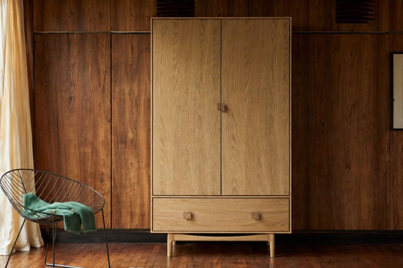 G Plan Larsen Oak Double Wardrobe G Plan Larsen Oak Double Wardrobe