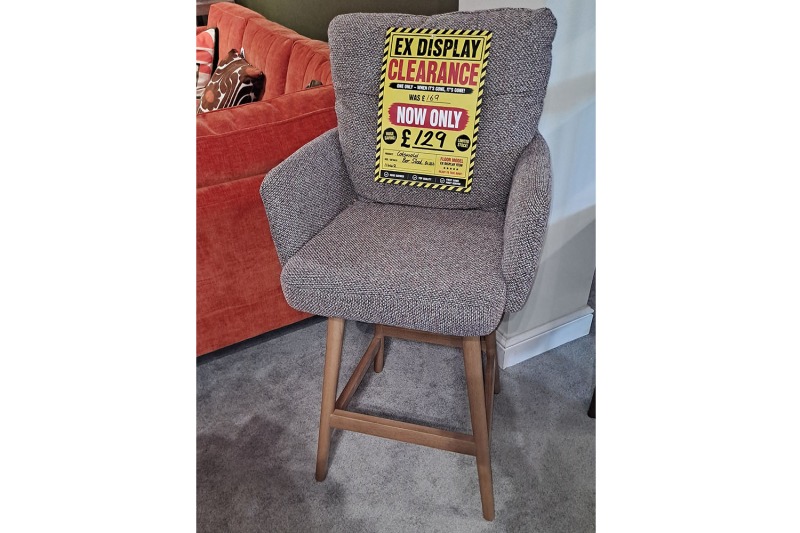 Ex-Display Plymouth - Cotswold Bar Stool Blush Ex-Display Plymouth - Cotswold Bar Stool Blush