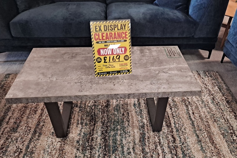 Ex-Display Plymouth - Fusion Stone Coffee Table Ex-Display Plymouth - Fusion Stone Coffee Table