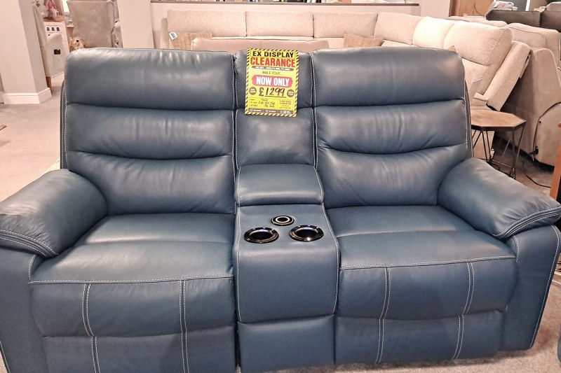 Ex-Display Plymouth - Halo 2 Seater Power Recliner Sofa with Headtilt Ex-Display Plymouth - Halo 2 Seater Power Recliner Sofa with Headtilt