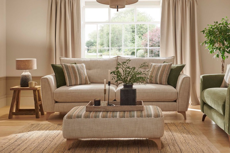 Collingwood Fabric Sofa | 3 Sizes Collingwood Fabric Sofa | 3 Sizes