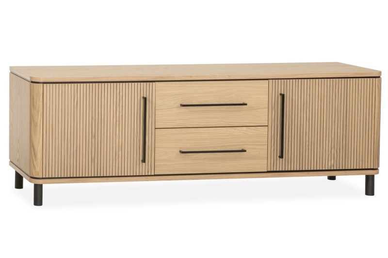 Medway Blond Oak Lamulux Lowboard Sideboard Medway Blond Oak Lamulux Lowboard Sideboard