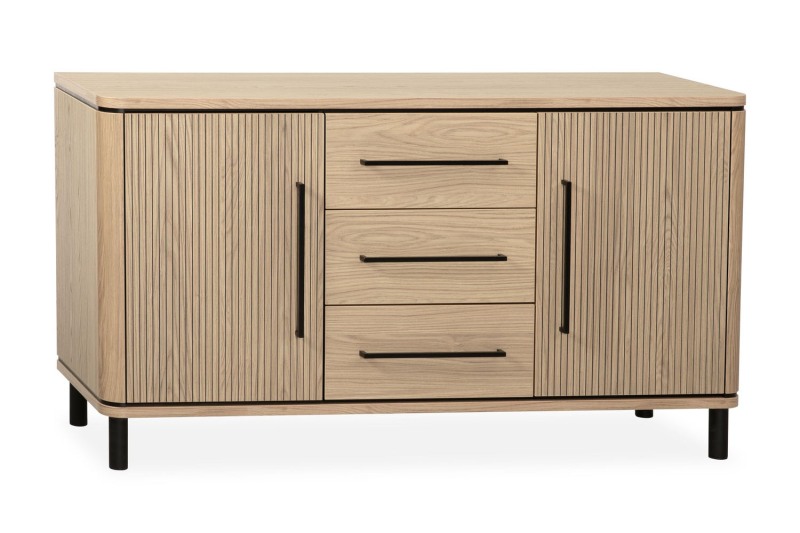 Medway Blond Oak Lamulux 150cm Large Sideboard Medway Blond Oak Lamulux 150cm Large Sideboard
