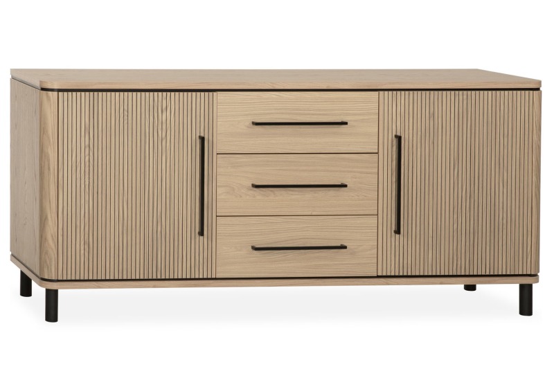 Medway Blond Oak Lamulux 180cm Large Sideboard Medway Blond Oak Lamulux 180cm Large Sideboard