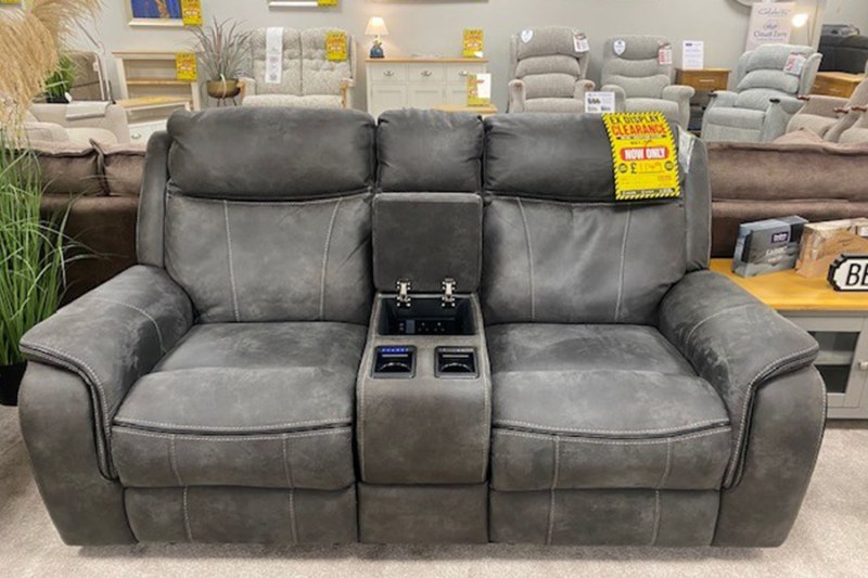 Ex-Display St Austell - Series 4 Smart 2 Seater Recliner Sofa with Tech Console Ex-Display St Austell - Series 4 Smart 2 Seater Recliner Sofa with Tech Console