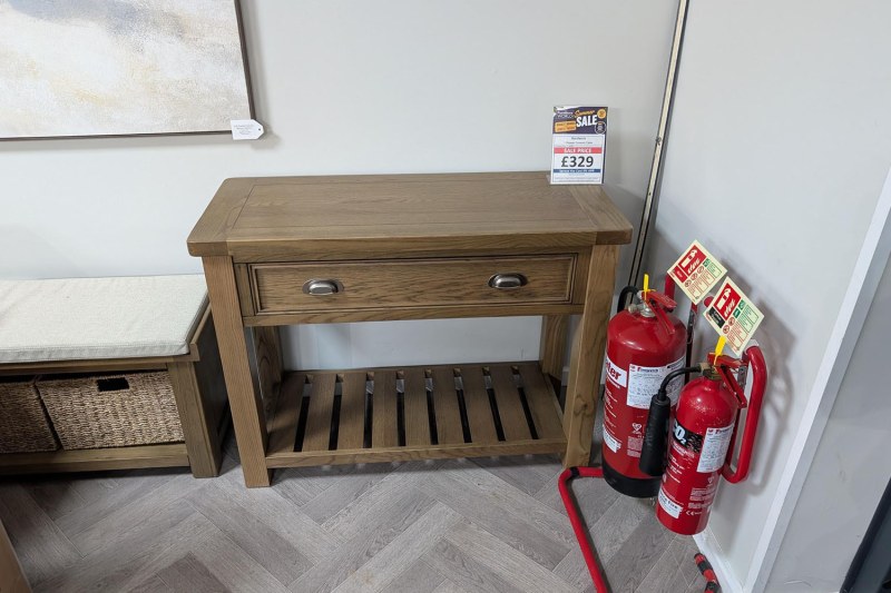Ex-Display Newquay - Gallery Direct Hardwick 1 Drawer Console Table Ex-Display Newquay - Gallery Direct Hardwick 1 Drawer Console Table