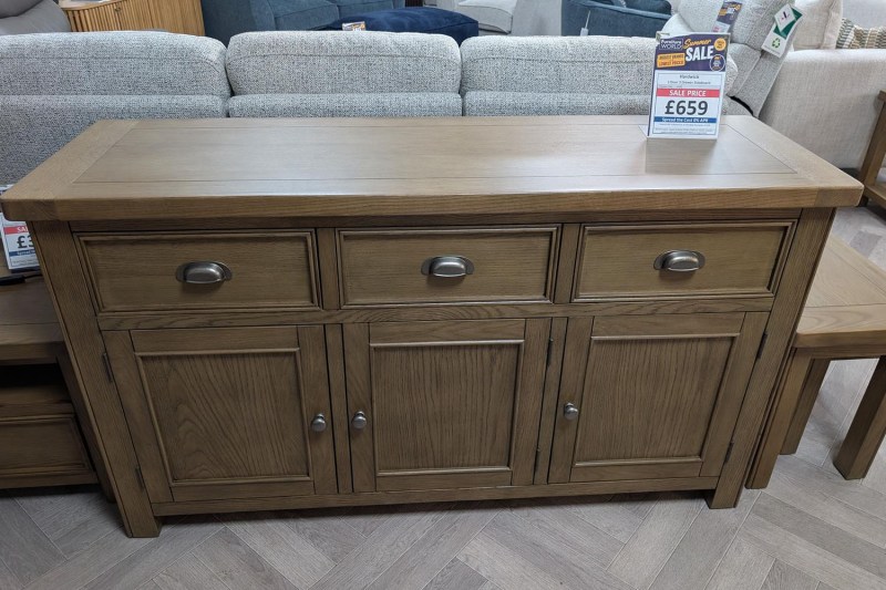 Ex-Display Newquay - Gallery Direct Hardwick Large Sideboard Ex-Display Newquay - Gallery Direct Hardwick Large Sideboard
