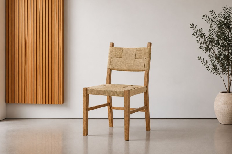 Salisbury Waxed Premium Oak Weave Dining Chair (Pair) Salisbury Waxed Premium Oak Weave Dining Chair (Pair)