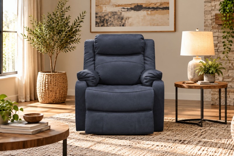 Ellena Marble Grey Recliner Chair Ellena Marble Grey Recliner Chair