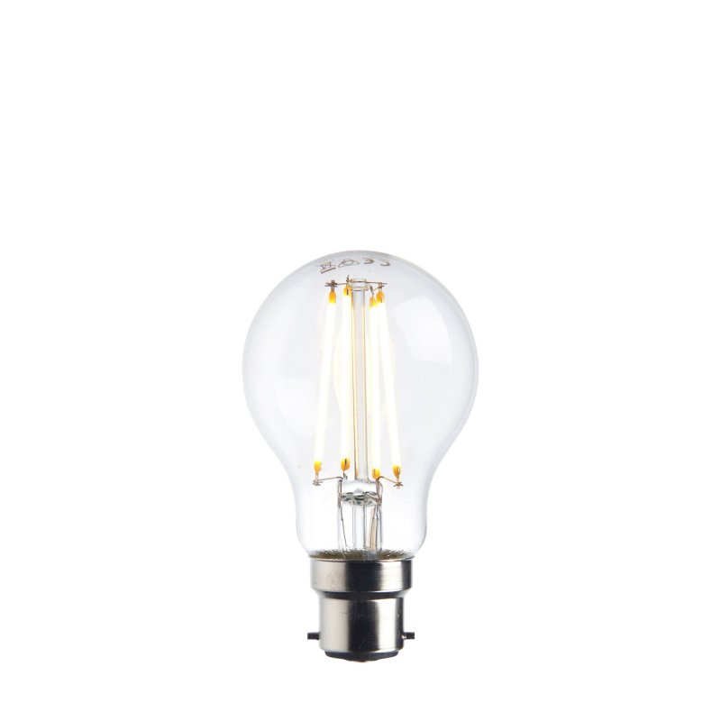 Gallery Direct B22 LED Filament GLS Clear glass Gallery Direct B22 LED Filament GLS Clear glass