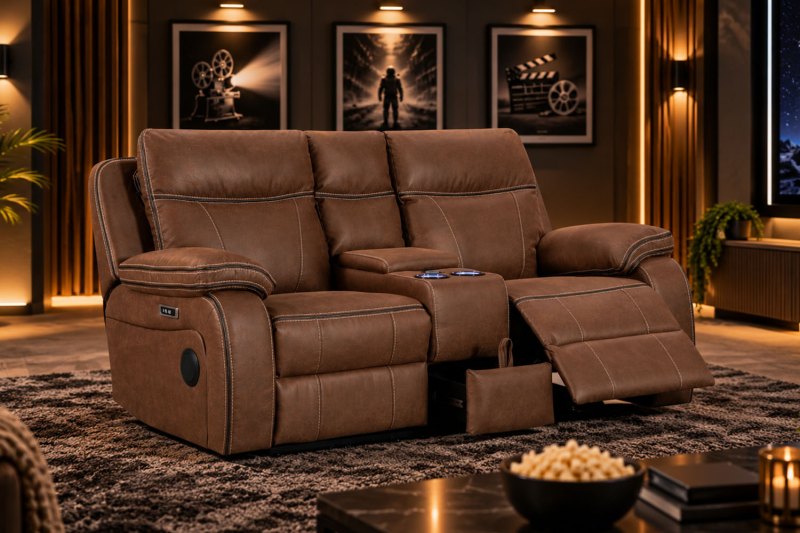 California 2 Seater Cinema Tech Power Recliner Sofa California 2 Seater Cinema Tech Power Recliner Sofa