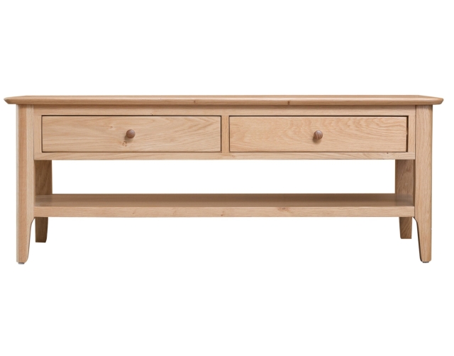 Kettle Interiors Oxford Oak Large Coffee Table
