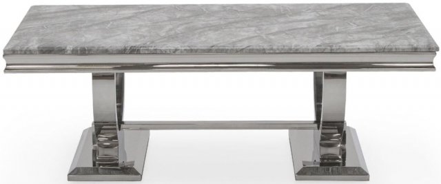 Arianna Grey Marble Coffee Table, Grey Marble Coffee Table Sets