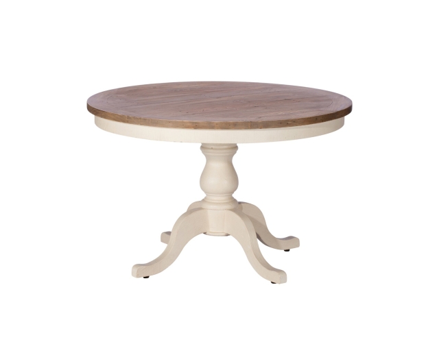 Baker Furniture Cranford Reclaimed Wood 120cm Round Dining Table
