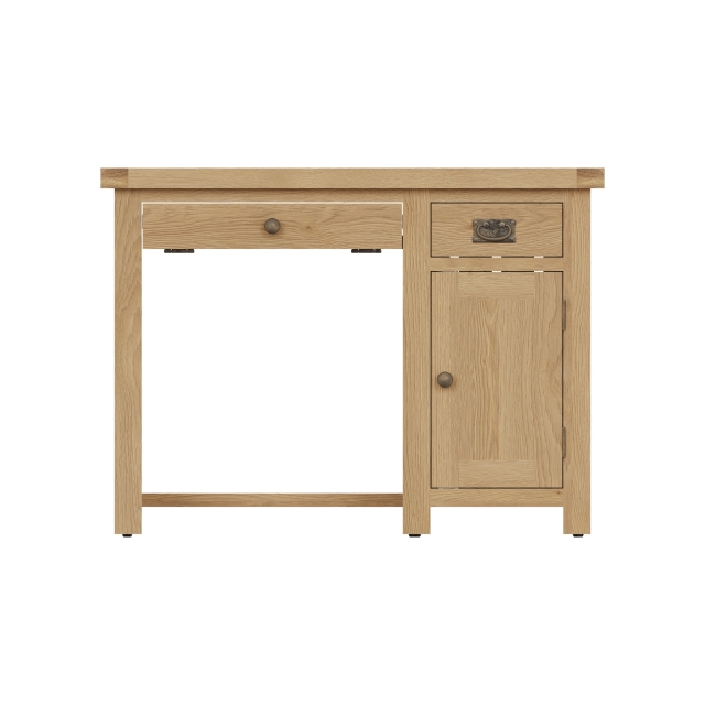 Rustic one drawer computer desk sales