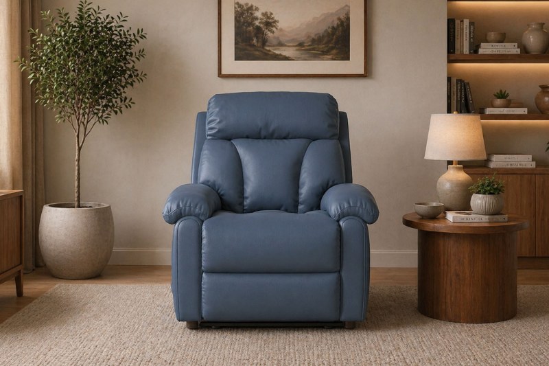 LA-Z-BOY 　青いリクライニングチェア La-Z-Boy Georgina Chair | Furniture World