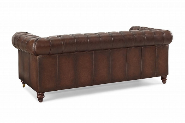 3.5 seater leather shop lounge