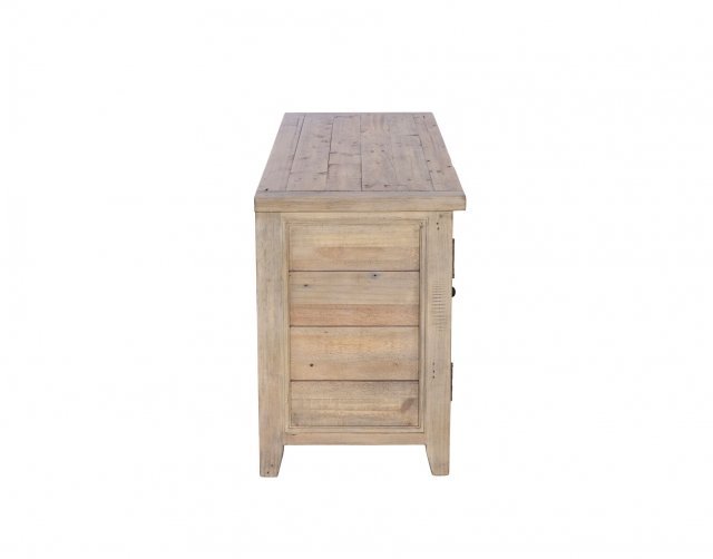 Malta Reclaimed Wood TV Unit Valetta Valencia Furniture World