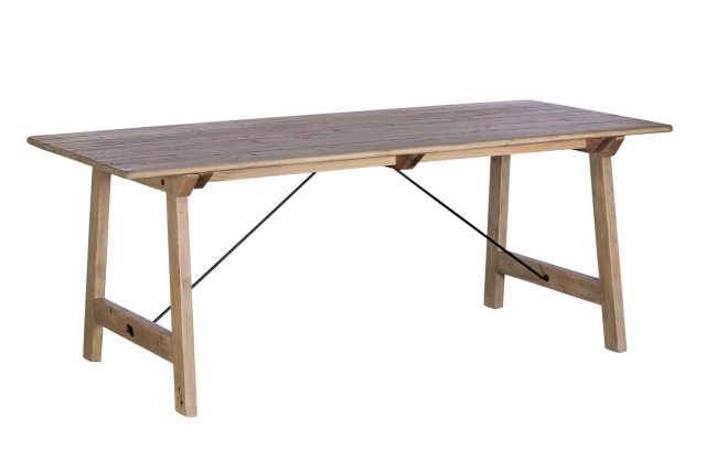 Baker Furniture Malta Reclaimed Wood 160cm Dining Table