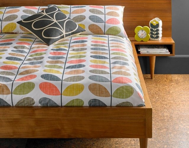Orla Kiely Scribble Stem Multi Cotton King Size Bedding Furniture World