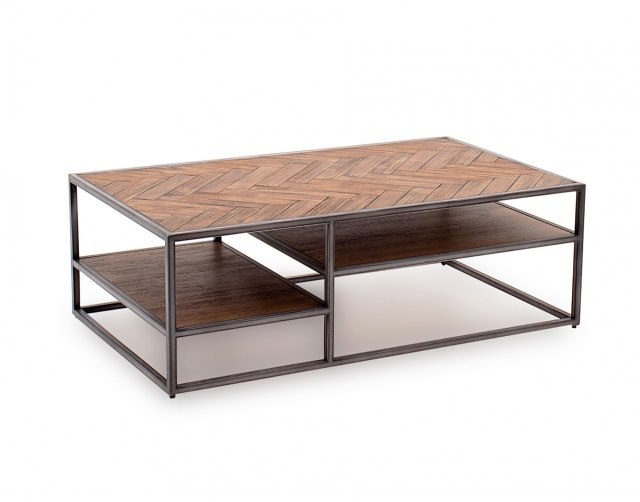 Vermont Coffee Table in Light Brown Furniture World