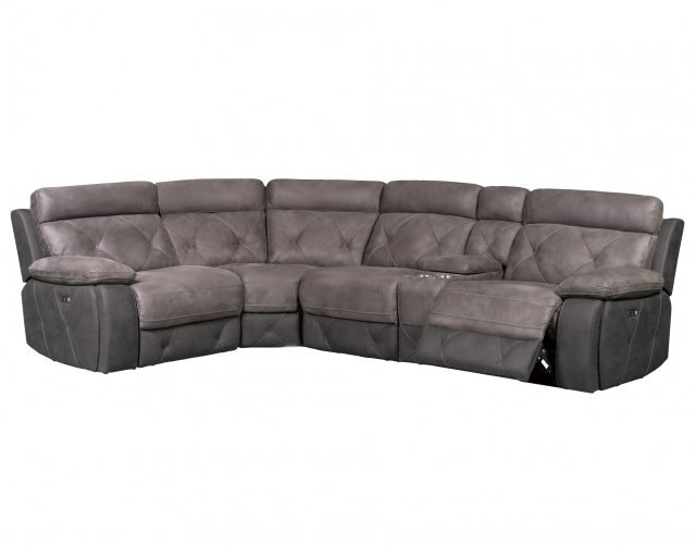 Phoenix Medium Electric Reclining Corner Sofa Group Furniture World