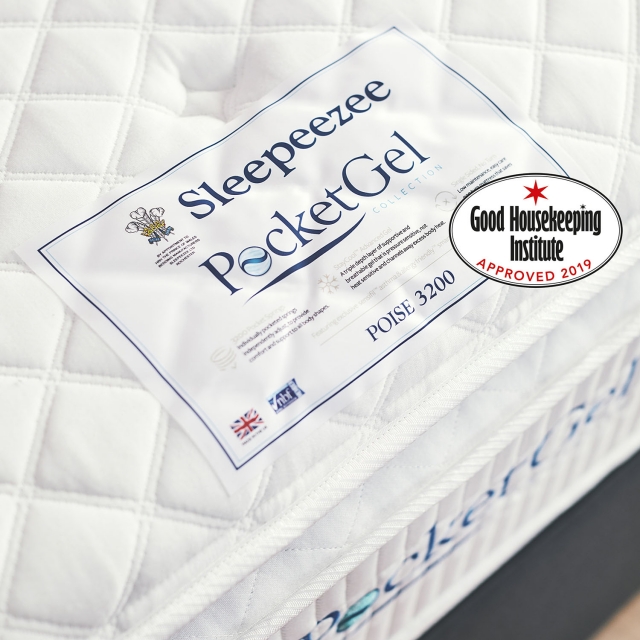 Sleepeezee pocketgel poise store 3200 mattress