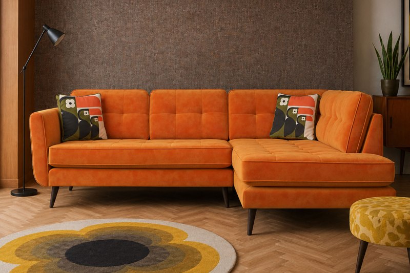 Orla Kiely Ivy L Shape Corner Sofa Orla Kiely Ivy L Shape Corner Sofa