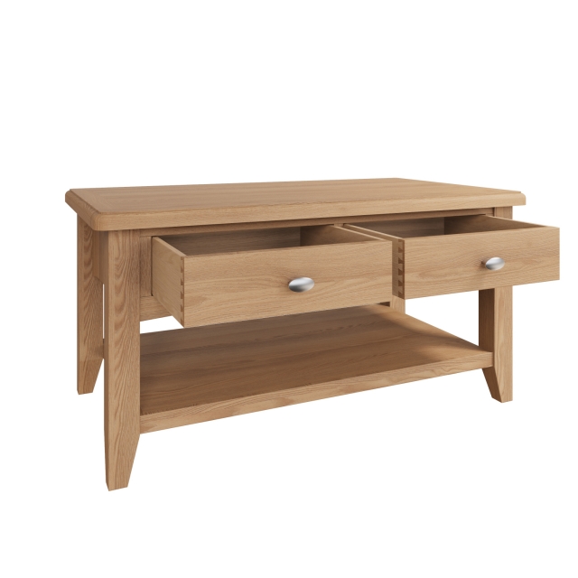 Oakland coffee table with cheap drawers