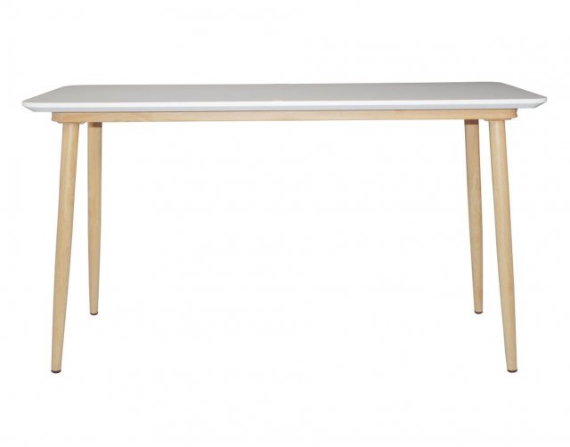 Classic Furniture Princeton High Gloss White Console Table