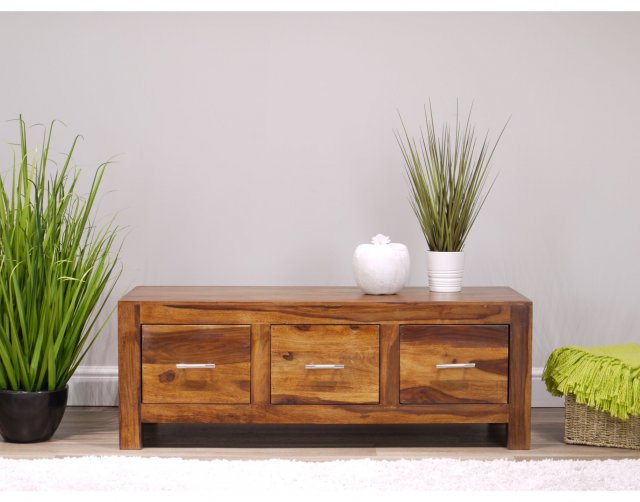 Coffee table outlet set with drawers