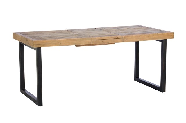 Nixon Reclaimed Wood 140cm-180cm Fully Extending Dining Table Nixon Reclaimed Wood 140cm-180cm Fully Extending Dining Table
