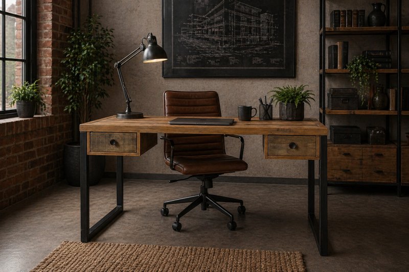 Nixon Reclaimed Wood Desk Nixon Reclaimed Wood Desk