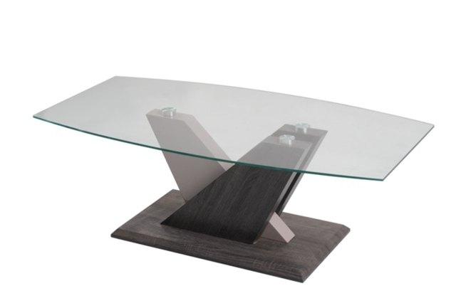 Zen Glass Coffee Table with High Gloss Finish Zen Glass Coffee Table with High Gloss Finish