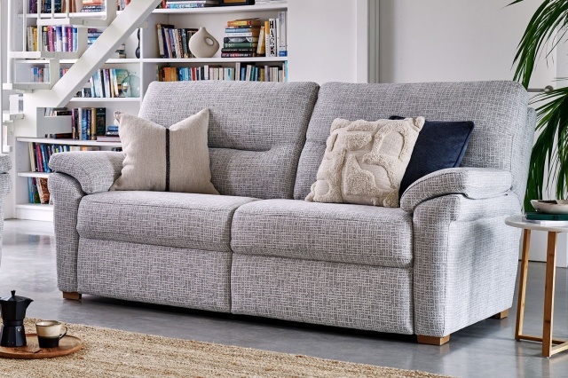 G Plan Seattle Fabric 3 Seater Sofa With Wood Feet G Plan Seattle Fabric 3 Seater Sofa With Wood Feet