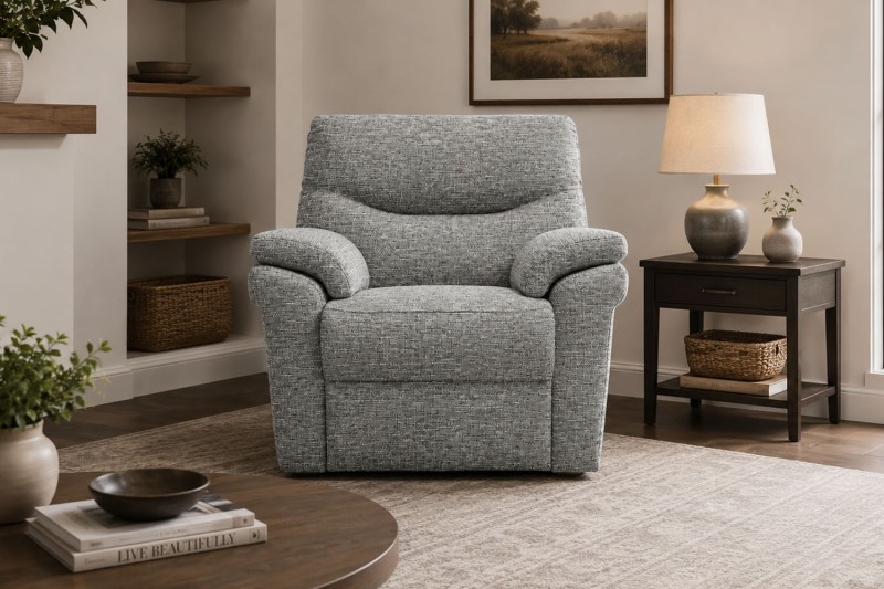 G Plan Seattle Fabric Chair With Show Wood G Plan Seattle Fabric Chair With Show Wood