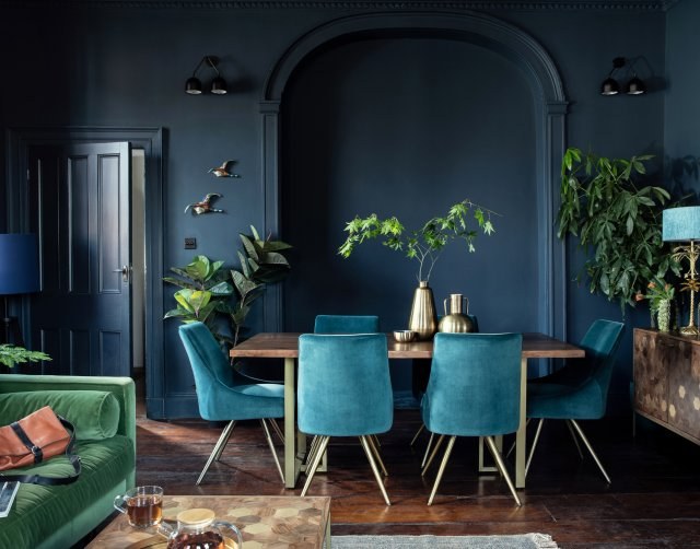 Baker Furniture Midas Solid Acacia Wood 180cm Dining Table Furniture